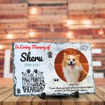 Personalized dog memorial slate-printedgifthouse