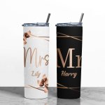 Mr & Mrs tumbler