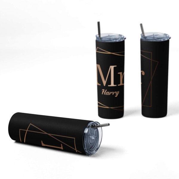 Mr & Mrs tumbler