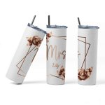 Mr & Mrs tumbler