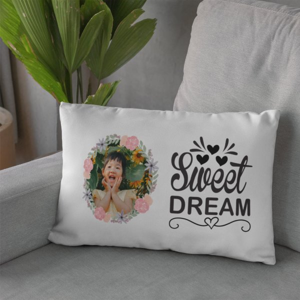 Unique personalised pillow case-printed gift house
