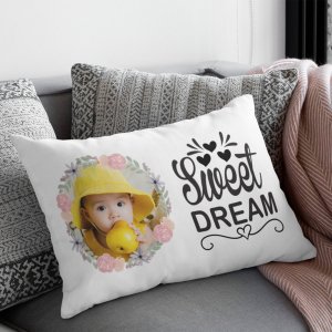 Unique personalised pillow case-printed gift house