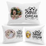 Unique personalised pillow case-printed gift house