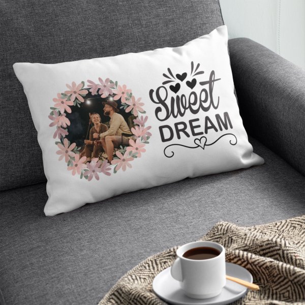 Unique personalised pillow case-printed gift house
