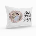 Unique personalised pillow case-printed gift house