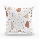 delightful 3-pack of personalized white satin cushion covers - PrintedGiftHouse