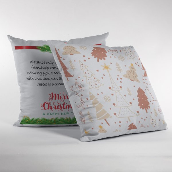 delightful 3-pack of personalized white satin cushion covers - PrintedGiftHouse