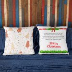 delightful 3-pack of personalized white satin cushion covers - PrintedGiftHouse