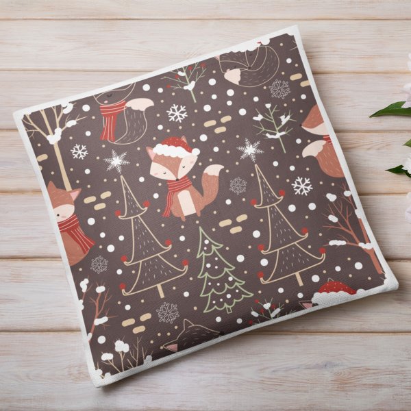 delightful 3-pack of personalized white satin cushion covers - PrintedGiftHouse