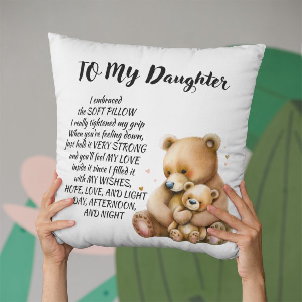 Cushion cover for daughter