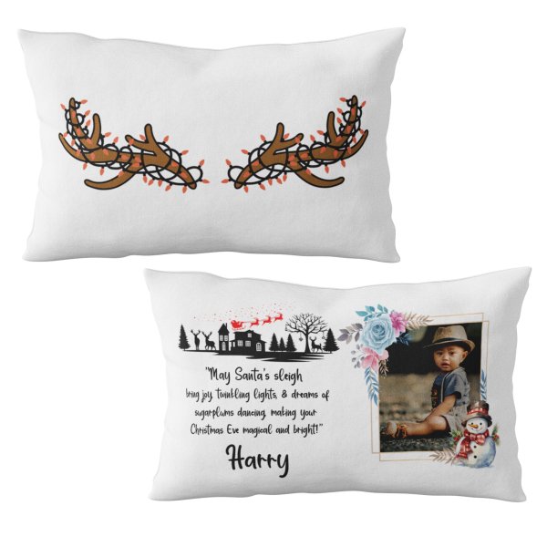 personalized baby pllow case Chrismas-printedgifthouse