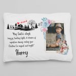 personalized baby pllow case Chrismas-printedgifthouse