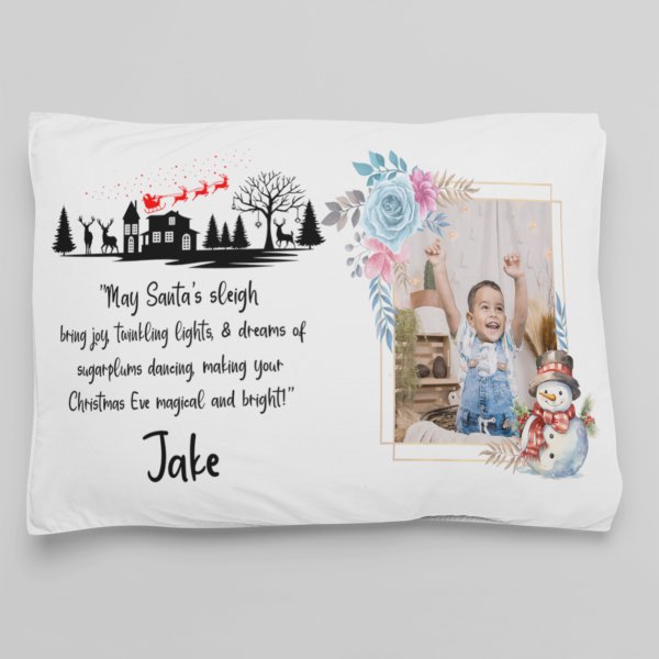personalized baby pllow case Chrismas-printedgifthouse