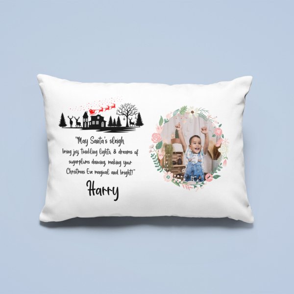personalized baby pllow case Chrismas-printedgifthouse