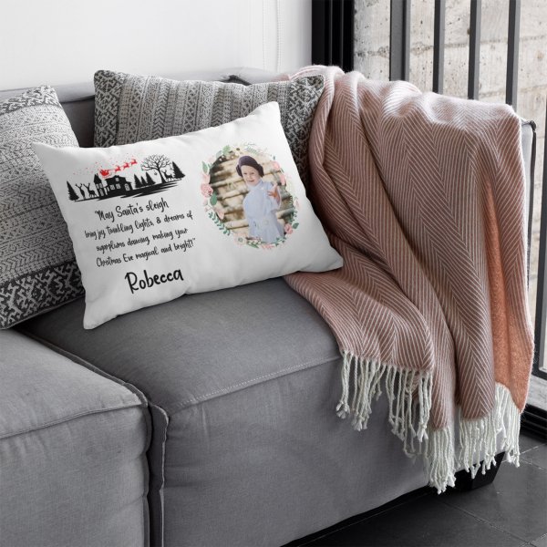 personalized baby pllow case Chrismas-printedgifthouse