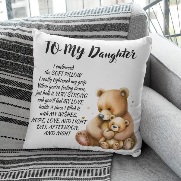 Cushion cover for daughter