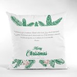 unique and delightful 3-pack of personalized white satin cushion covers