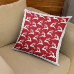 unique and delightful 3-pack of personalized white satin cushion covers