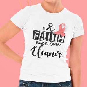 Breast cancer aware t shirt - printedgifthouse