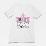 Breast cancer aware t shirt - printedgifthouse
