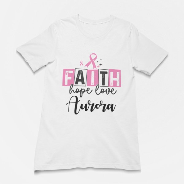 Breast cancer aware t shirt - printedgifthouse