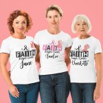 Breast cancer aware t shirt - printedgifthouse