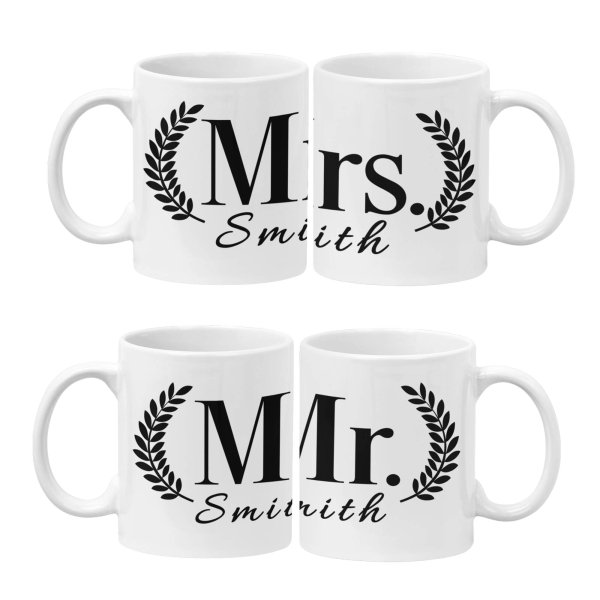 Mr & Mrs Magic Mug- printedgifthouse