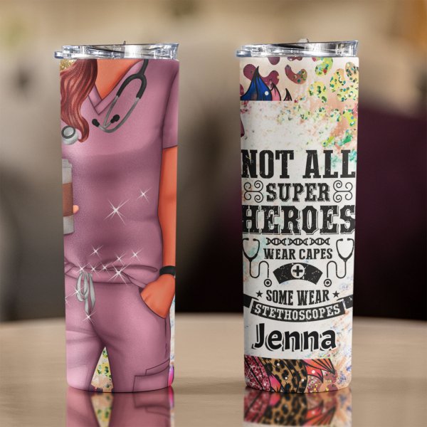 Nurse Hero tumbler - printedgifthouse