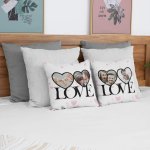 Romantic valentine cushion cover