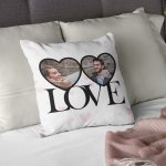 Romantic valentine cushion cover