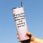 Heart pink tumbler