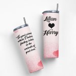 Heart pink tumbler
