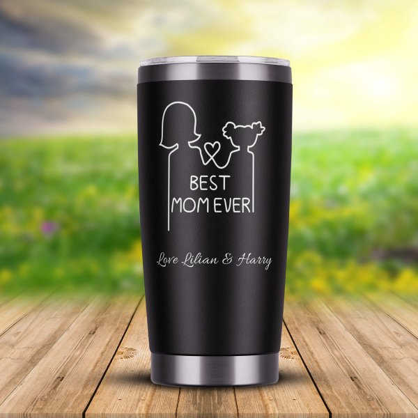 Best mom ever travel mug