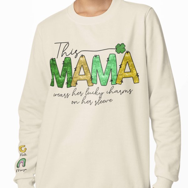 Moms lucky Charms jumper