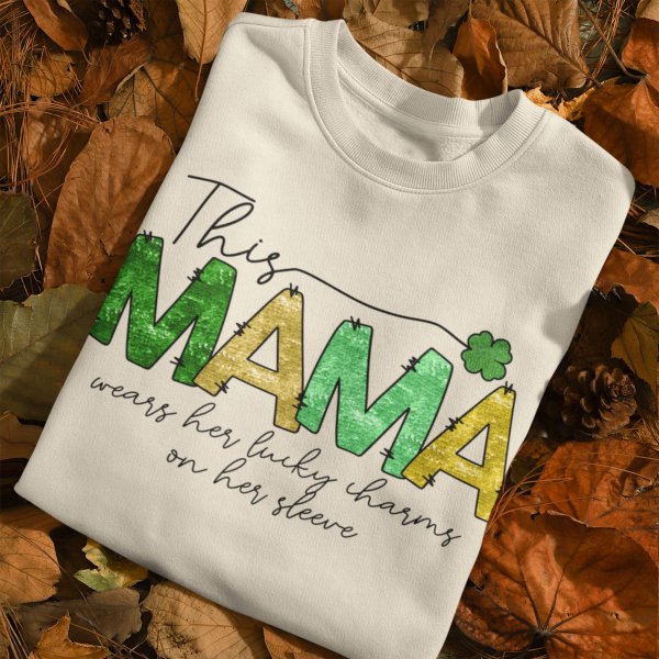Moms lucky Charms jumper