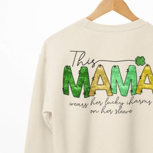 Moms lucky Charms jumper