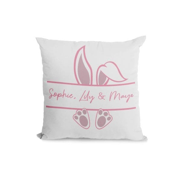 bunny cushion cover