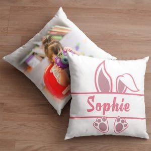 bunny cushion cover