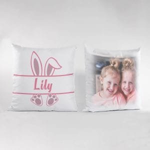 bunny cushion cover
