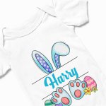 Easter bunny bodysuit