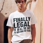 21st birthday funny quote t shirt