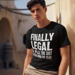 21st birthday funny quote t shirt