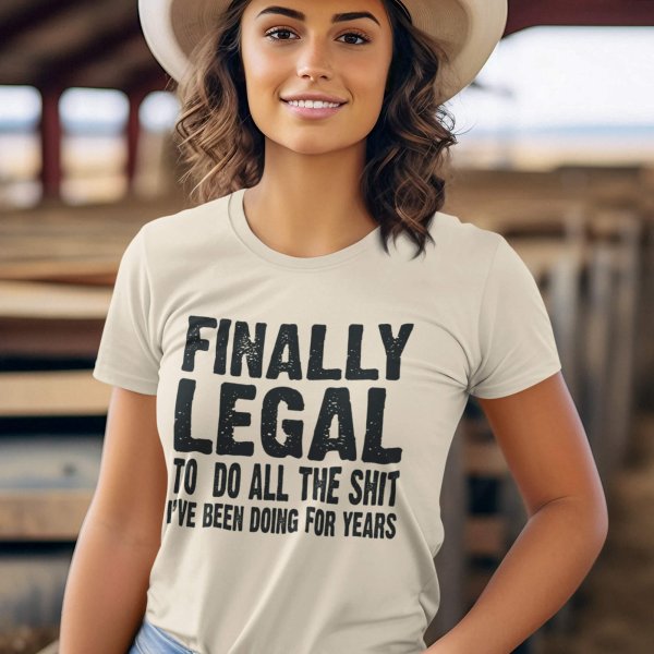 21st birthday funny quote t shirt