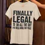 21st birthday funny quote t shirt