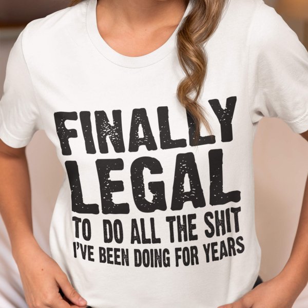 21st birthday funny quote t shirt