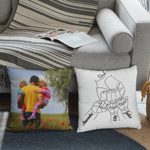 Dad cushion Cover Fathers day - printedgifthouse