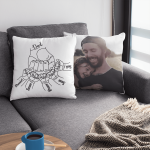 Dad cushion Cover Fathers day - printedgifthouse