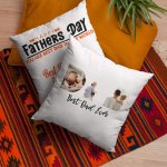 Dad photo collage cushion cover - printedgifthouse
