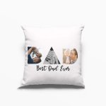 Dad photo collage cushion cover - printedgifthouse