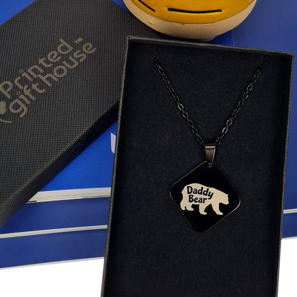 Daddy Bear Pendant - printedgifthouse